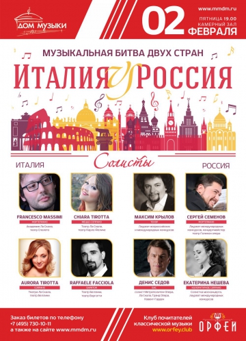 Италия vs Россия